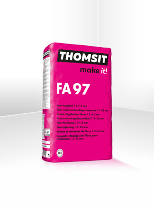Thomsit Spachtelmasse Ausgleich von Holzbden und Estrichen FA 97 Faser-Ausgleich wFA97