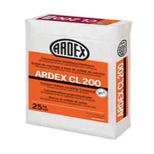Ardex Spachtelmasse zum Ausgleich von 1 - 30 mm in einem Arbeitsgang CL200 Calciumsulfat-Objektspachtelmasse wCL200