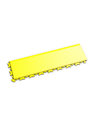 Profilor Auffahrt - Kante Yellow , verdeckt Invisible Variante B oben, passend zu Profilor PVC Klick-Fliesen Invisible