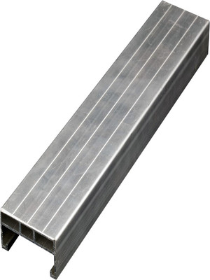 wPROF100400 Profilor Zubehr fr Holz-Terrassendielen Aluminium Unterkonstruktion Aluminium seidenmatt